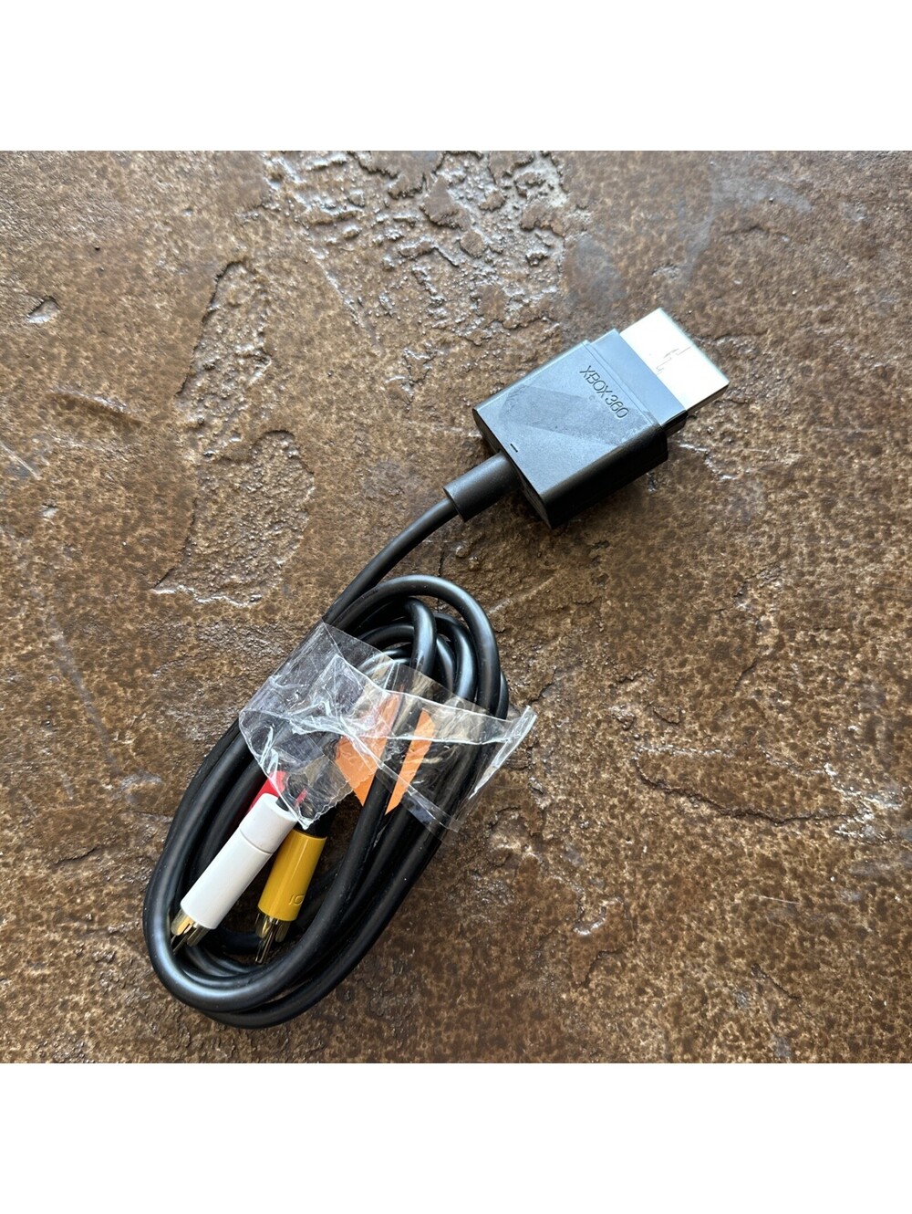 Genuine Official OEM Microsoft XBOX 360 S Slim Composite AV Audio Video Cable